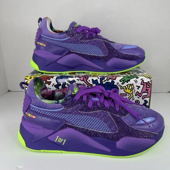 Puma RS-X LaMelo Ball 'Galaxy' Performance Shoes Purple 387764-01 Mens Size 10.5
