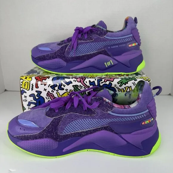 Puma RS-X LaMelo Ball 'Galaxy' Performance Shoes Purple 387764-01 Mens Size 10.5