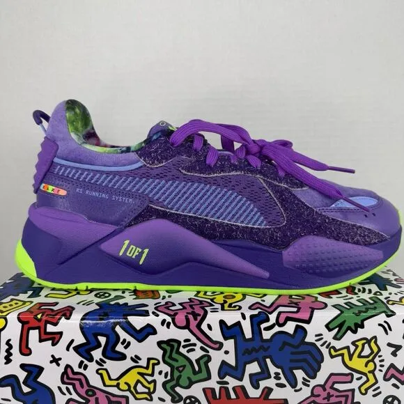 Puma RS-X LaMelo Ball 'Galaxy' Performance Shoes Purple 387764-01 Mens Size 10.5