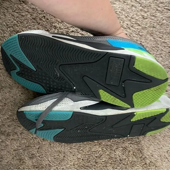 Puma rs-x running system laced low top grey men’s 11 sneakers trainers shoes