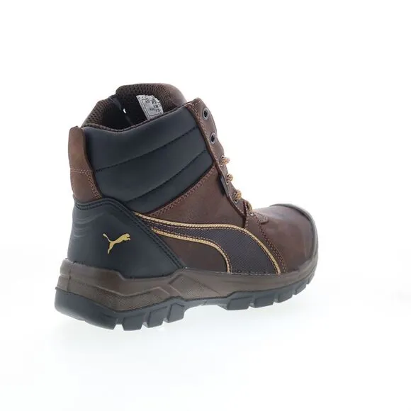 Puma Safety Mens Tornado Soft Toe CTX Mid Waterproof EH SR Brown Boots (NWT)