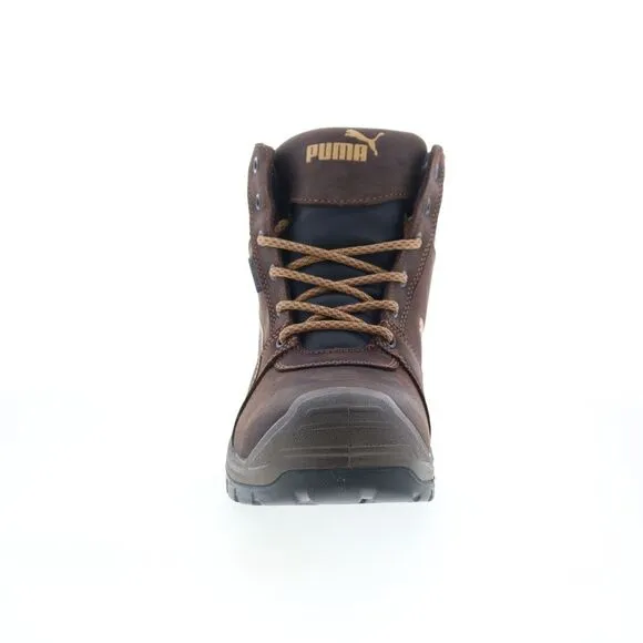 Puma Safety Mens Tornado Soft Toe CTX Mid Waterproof EH SR Brown Boots (NWT)