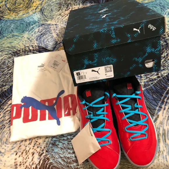 PUMA SCOOT HENDERSON ALL PRO NITRO BASKETBALL SHOES, PUMA COTTON T SHIRT