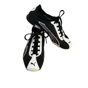 Puma Size 6.5 Black &amp; White Harambee Low Top Athletic Soccer Training Shoes