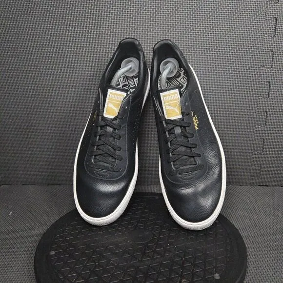 Puma Star L Core Shoes Mens Sz 12 Black White  Low Top Athletic  Sneakers