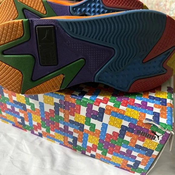 Puma Tetris junior shoes. Used and well taken care of ❤️