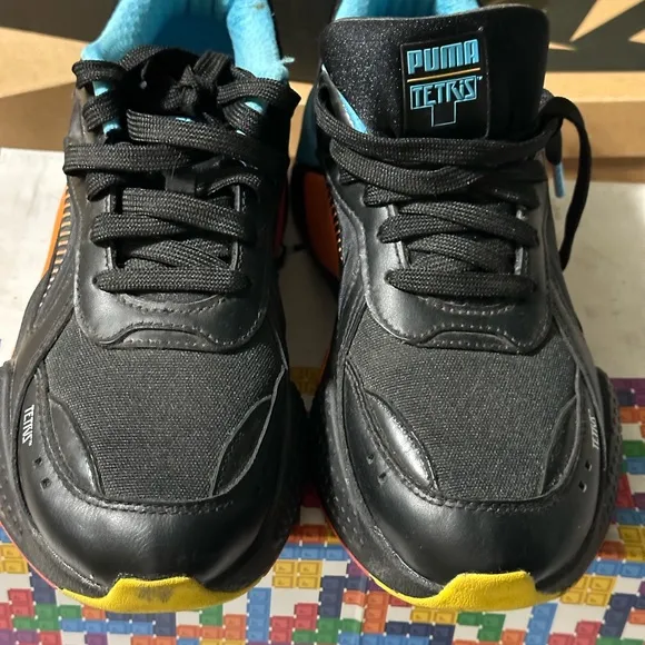 Puma Tetris junior shoes. Used and well taken care of ❤️