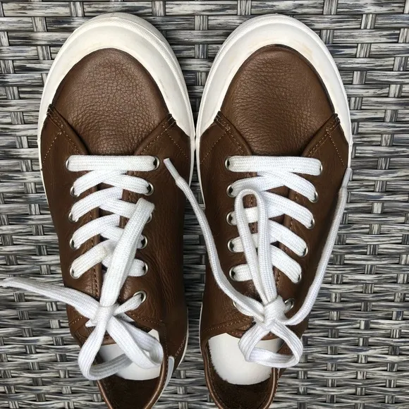 Rag &amp; Bone Leather Low Top Sneakers 37EU NEW