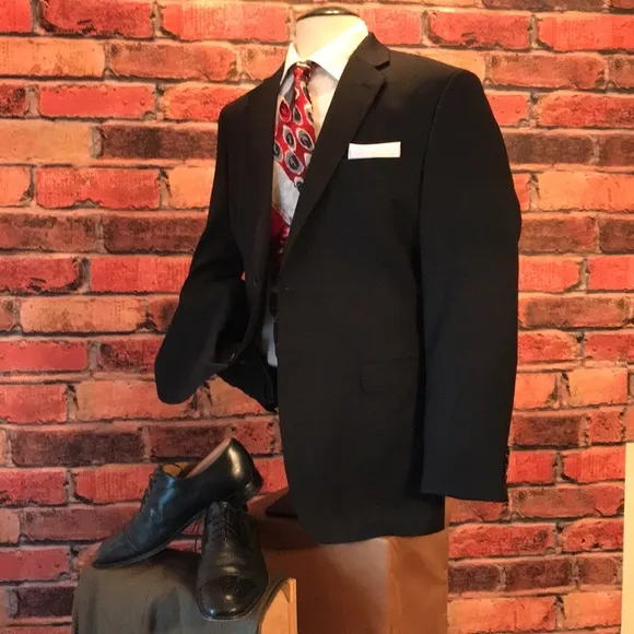 Ralph Lauren Black lapel Coat