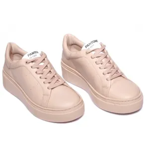 RARE Arezzo x Pantone Collab Ltd 15-1317 Biscuit Sneakers Women's Size 8.5