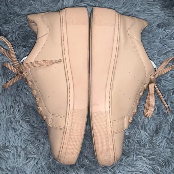 RARE Arezzo x Pantone Collab Ltd 15-1317 Biscuit Sneakers Women's Size 8.5