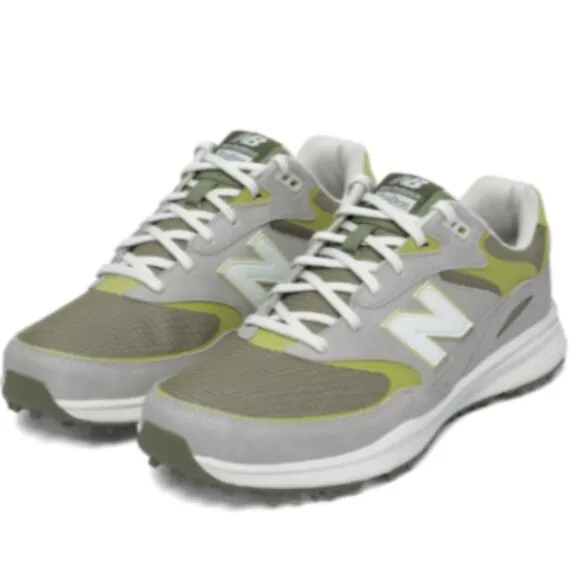 RARE Authenticated Malbon x New Balance Heritage Spiked Golf Shoes, 12 M, Iguana
