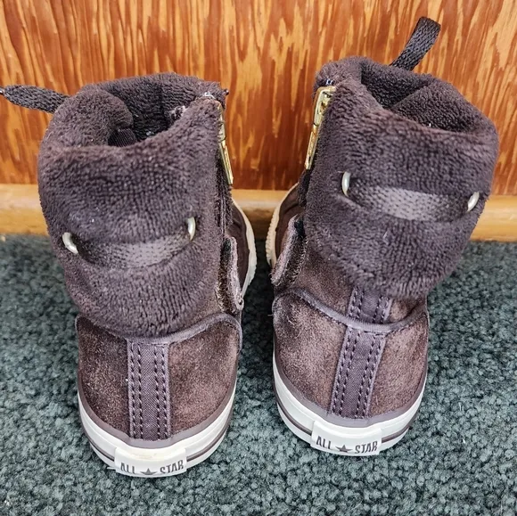 RARE Converse All Star Calf Knee High X-HI Infants 6