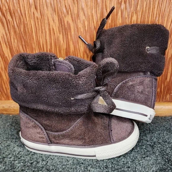 RARE Converse All Star Calf Knee High X-HI Infants 6