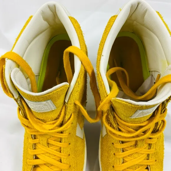 RARE Converse PRO Leather PL 76 Mustard Yellow Sz 10.5 mens or W12 canary Bird