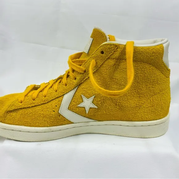 RARE Converse PRO Leather PL 76 Mustard Yellow Sz 10.5 mens or W12 canary Bird