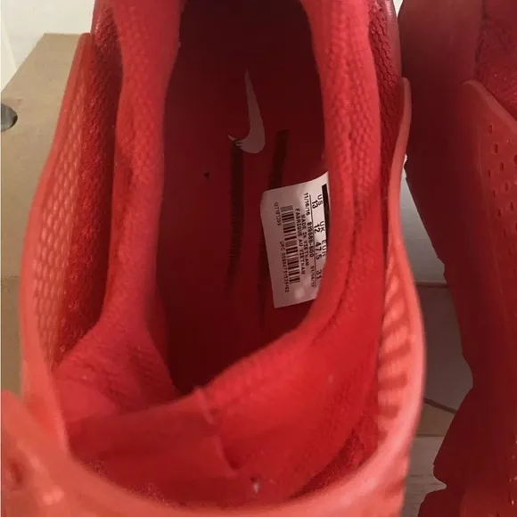 RARE 🔥MEN'S NIKE SOCK DART SNEAKERS SHOES “Triple Red”- SZ 13 GUC