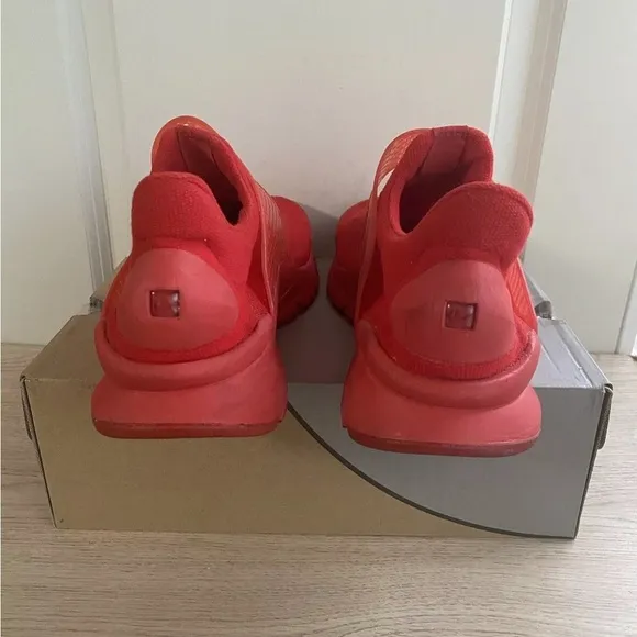RARE 🔥MEN'S NIKE SOCK DART SNEAKERS SHOES “Triple Red”- SZ 13 GUC