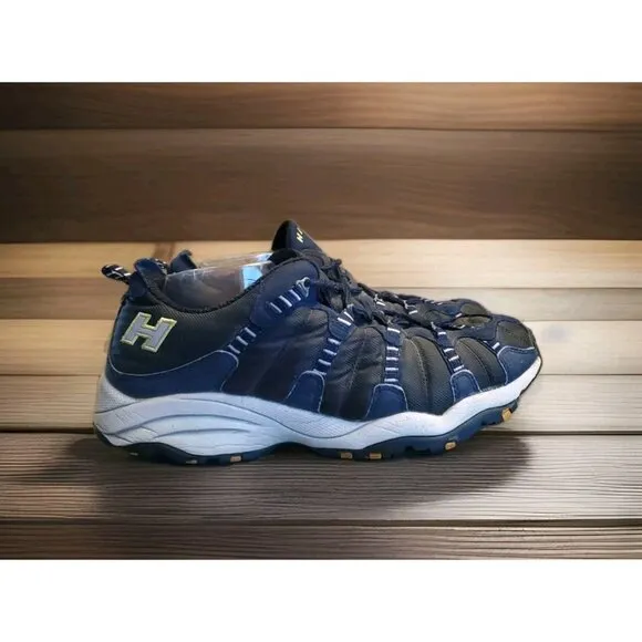 Rare Vintage Tommy Hilfiger Low Top Sneakers Mens Size 11.5 Navy