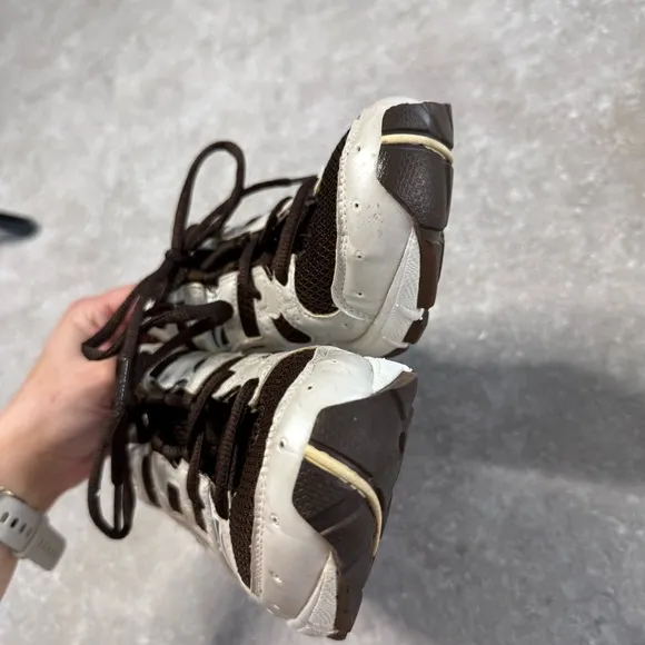 Rare Vintage Y2K ASICS Gel-Kayano Walker in chocolate brown &amp; silver size 8