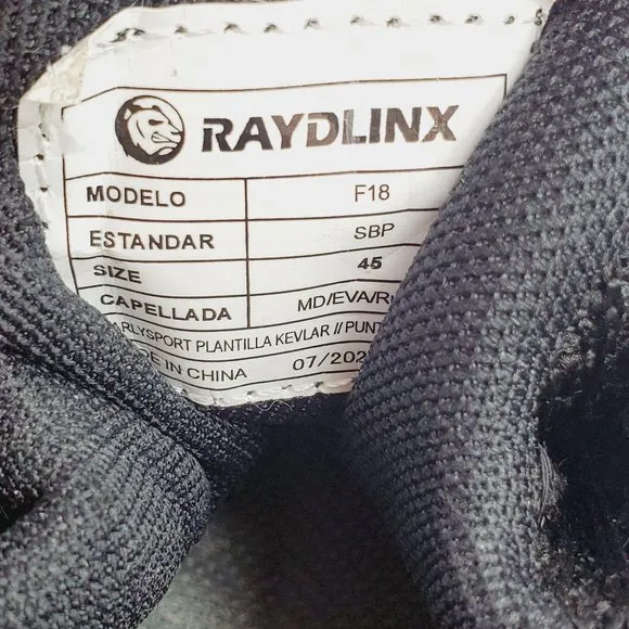 Raydlinx F18 Kevlar Steel Toe Sneaker Safety Shoes
