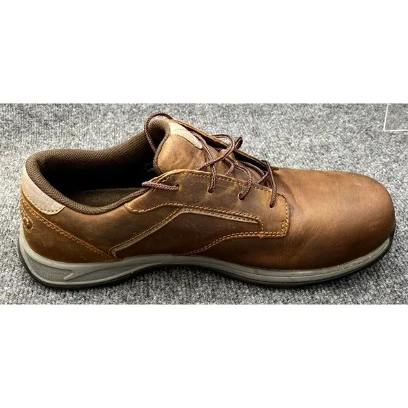 Red Wing Shoes Mens Size US 11.5 Comfort 6708 Pro Safety Toe Brown Leather ASTM