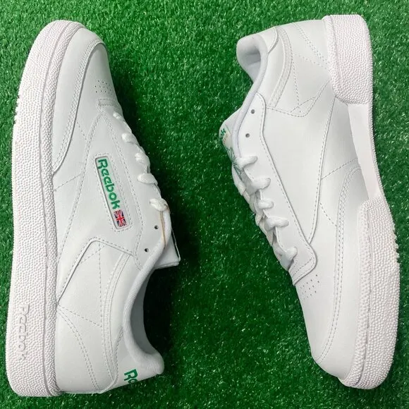 Reebok Club C 85 Low Mens Sportswear Shoes White 100000155 NEW Multi Sz