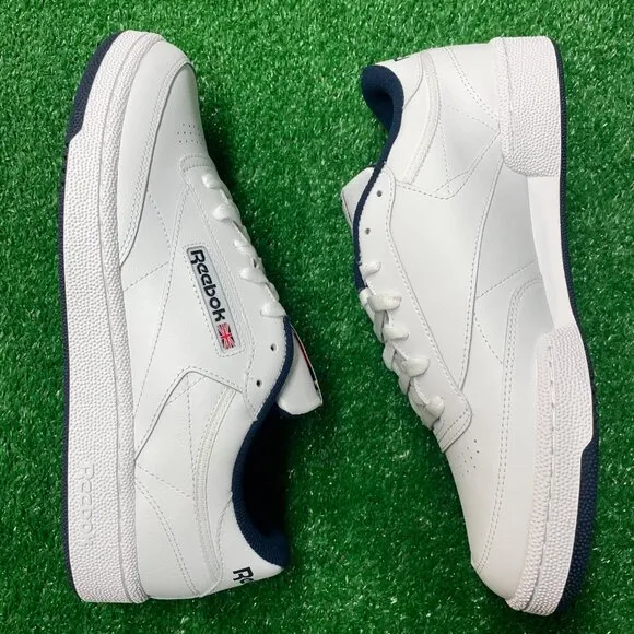 Reebok Club C 85 Low Mens Sportswear Shoes White 100000156 NEW Multi Sz