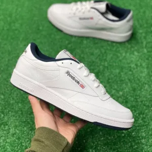 Reebok Club C 85 Low Mens Sportswear Shoes White 100000156 NEW Multi Sz