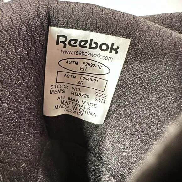 REEBOK DAUNTLESS ULTRA-LIGHT 8&quot; Side-Zip Black Tactical Boots