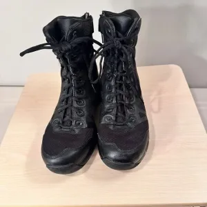 REEBOK DAUNTLESS ULTRA-LIGHT 8&quot; Side-Zip Black Tactical Boots