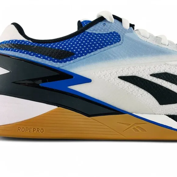 Reebok Nano X3 Mismatched White Red Blue Men's Training Shoes 100073363