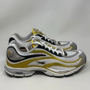 Reebok Premier Pump Paris Mens 12 Gold Black Silver Trainers Running Shoes
