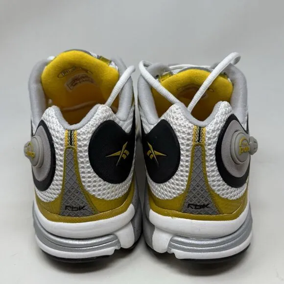 Reebok Premier Pump Paris Mens 12 Gold Black Silver Trainers Running Shoes
