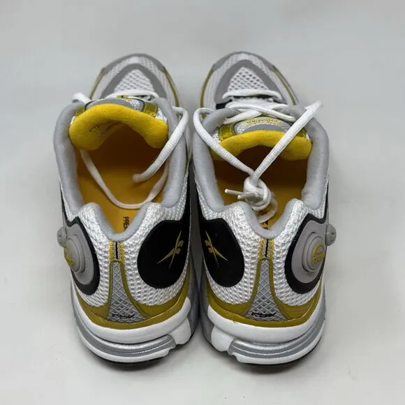 Reebok Premier Pump Paris Mens 12 Gold Black Silver Trainers Running Shoes