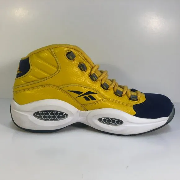 Reebok Question Mid All Star PYS Retro 2010 4-52933 Size 8.5 No Box Iverson