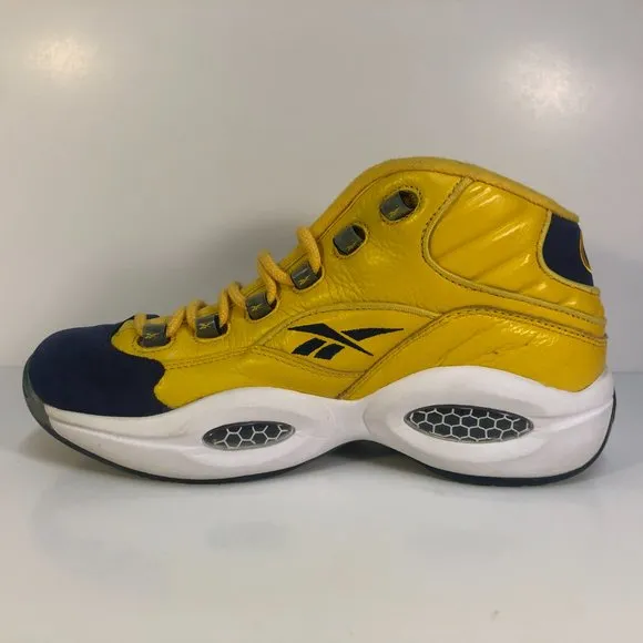 Reebok Question Mid All Star PYS Retro 2010 4-52933 Size 8.5 No Box Iverson