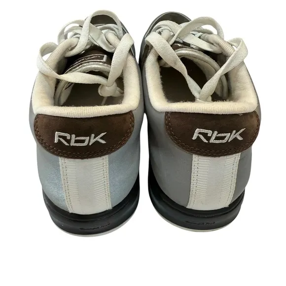 Reebok S. Carter Collection RBK Low Top Sneakers Gray Brown Sz 9.5 Men Rare Y2K