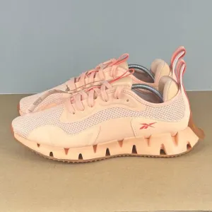 Reebok Zig Dynamica Athletic Running Shoes Womens 9.5 Aura Orange Low Top