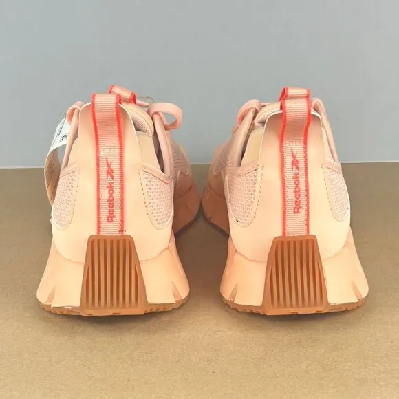 Reebok Zig Dynamica Athletic Running Shoes Womens 9.5 Aura Orange Low Top