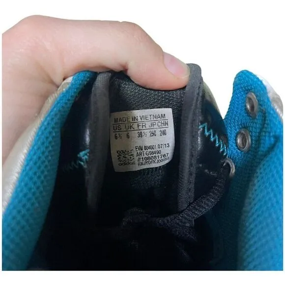 RH Instinct Adidas 6.5 M / 8.5 W Blue White Black High Top Mens Basketball Shoes
