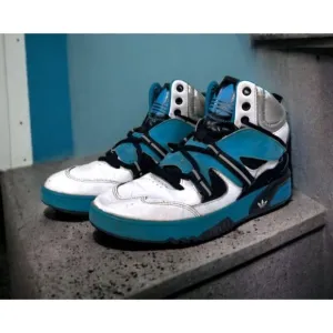 RH Instinct Adidas 6.5 M / 8.5 W Blue White Black High Top Mens Basketball Shoes