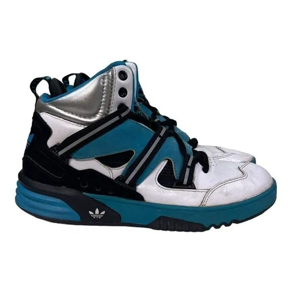 RH Instinct Adidas 6.5 M / 8.5 W Blue White Black High Top Mens Basketball Shoes