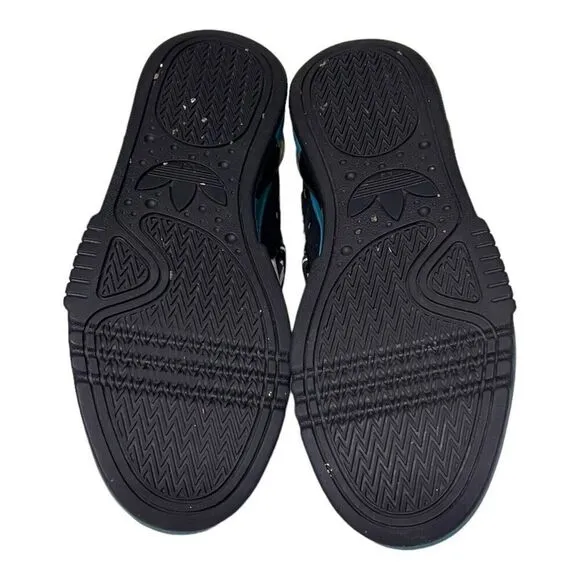 RH Instinct Adidas 6.5 M / 8.5 W Blue White Black High Top Mens Basketball Shoes