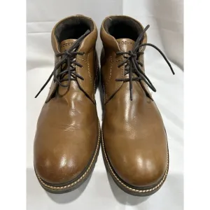 RockPort Leather Shoes Mens 11.5 W Brown TruTech Lightweight Shock Absorbing