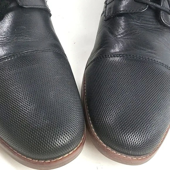 Rockport Leather truTECH Style Purpose Cap Toe Blucher Lace-up Oxford Sh…