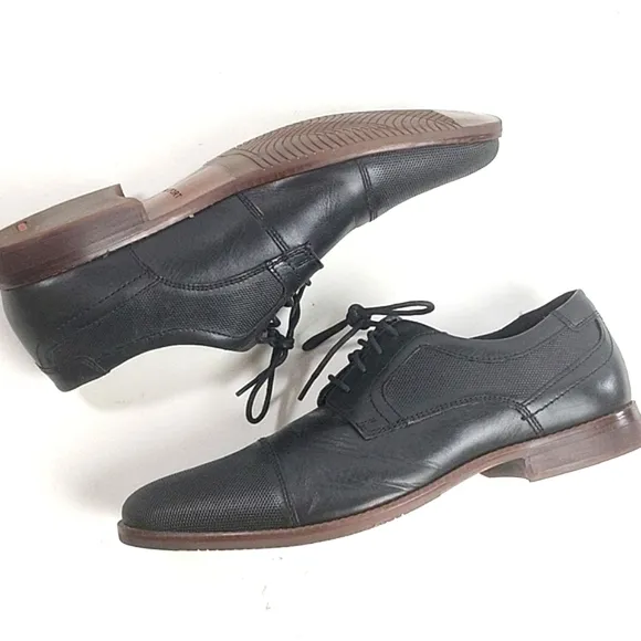 Rockport Leather truTECH Style Purpose Cap Toe Blucher Lace-up Oxford Sh…