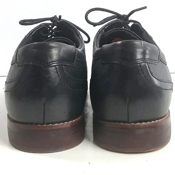 Rockport Leather truTECH Style Purpose Cap Toe Blucher Lace-up Oxford Sh…