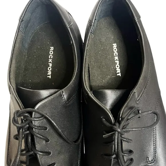 ROCKPORT Margin Oxfords Men’s 14 XW Black NWOT