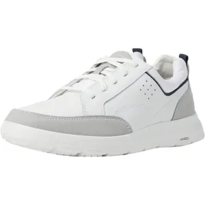 Rockport Truflex &quot;Clayden&quot; lace up sneaker men sz 11.5 white